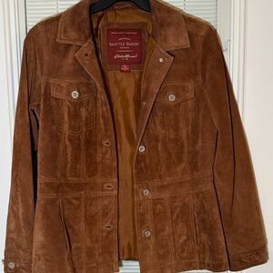 Women’s Eddie Bauer Seattle Suede Jacket Medium